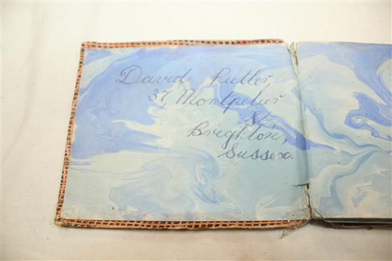 A 1940 / 50s sporting autograph album,